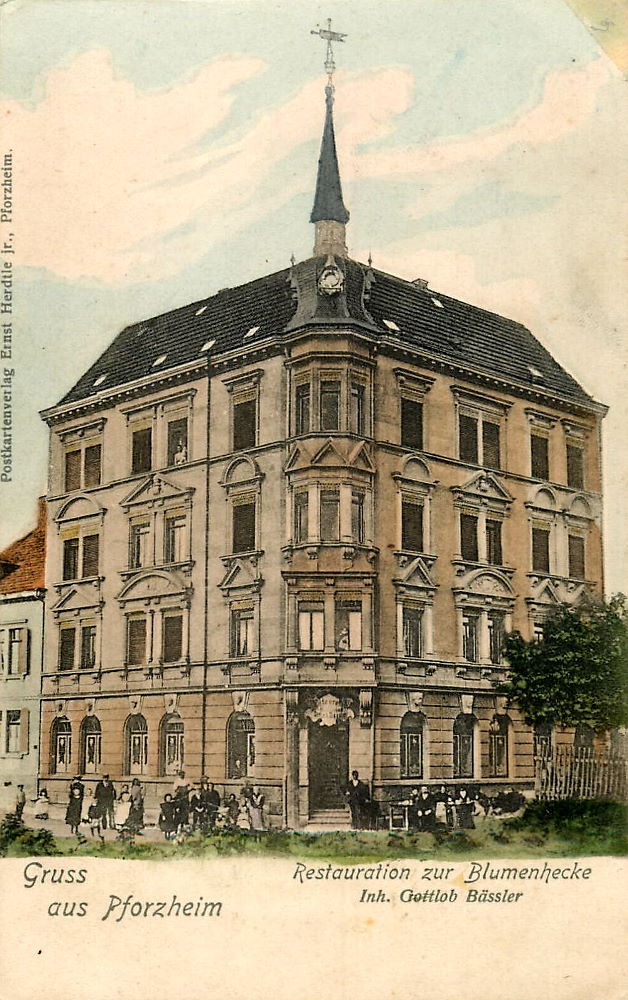 Bl&uuml;cherstra&szlig;e 1 / Anshelmstra&szlig;e  Pforzheim