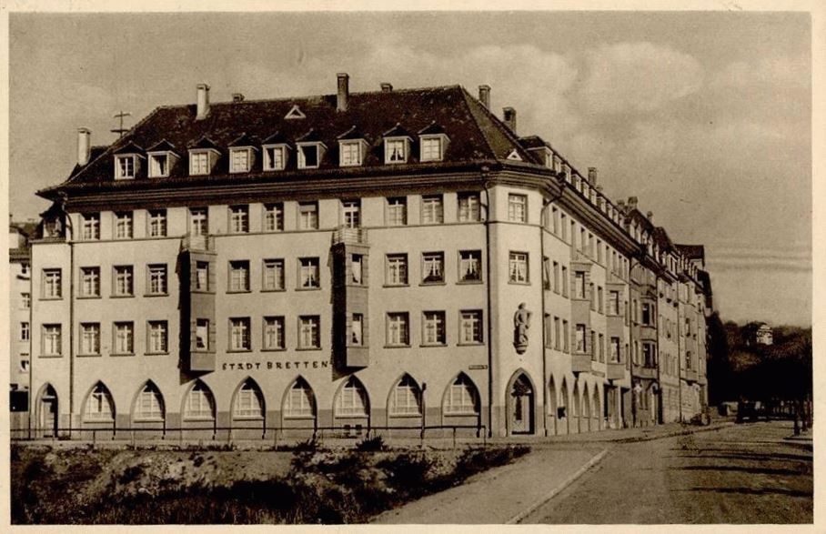 Brettener Straße 11 (1934 Brettener Straße 37) / Wittelsbacher Straße 19 Pforzheim Brettener Straße 11 (1934 Brettener Straße 37) / Wittelsbacher Straße 19 Pforzheim