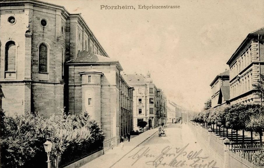 Franziskusstraße 1 (Hildastraße) / Erbprinzenstraße Pforzheim Franziskusstraße 1 (Hildastraße) / Erbprinzenstraße Pforzheim