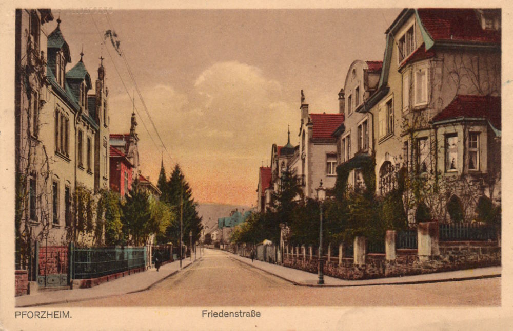Friedenstra&szlig;e 10 / Gl&uuml;merstra&szlig;e  Pforzheim