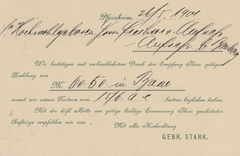 Grünstraße 11  Pforzheim