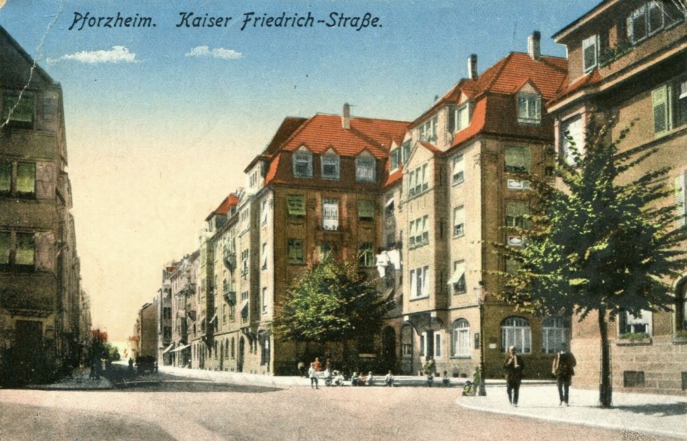 Kaiser-Friedrich-Straße 52 / Benckiserstraße  Pforzheim