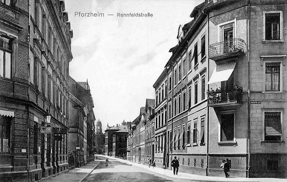 Rennfeldstra&szlig;e / W&ouml;rthstra&szlig;e  Pforzheim