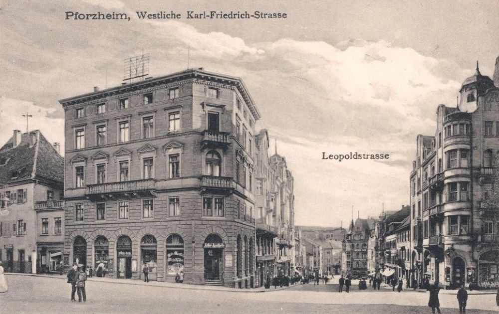 Westliche Karl-Friedrich-Straße 31 / Leopoldstraße  Pforzheim