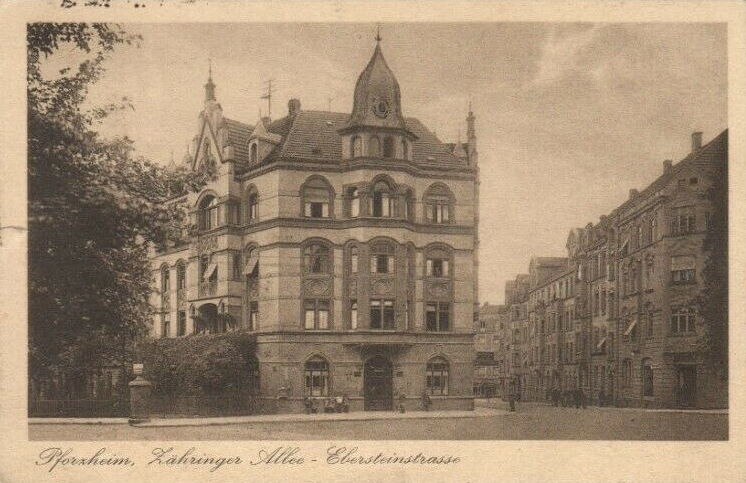 Z&auml;hringer Allee 41 / Ebersteinstra&szlig;e  Pforzheim